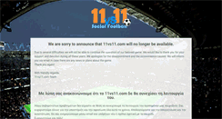Desktop Screenshot of 11vs11.com